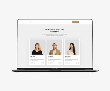 Laptop and Website